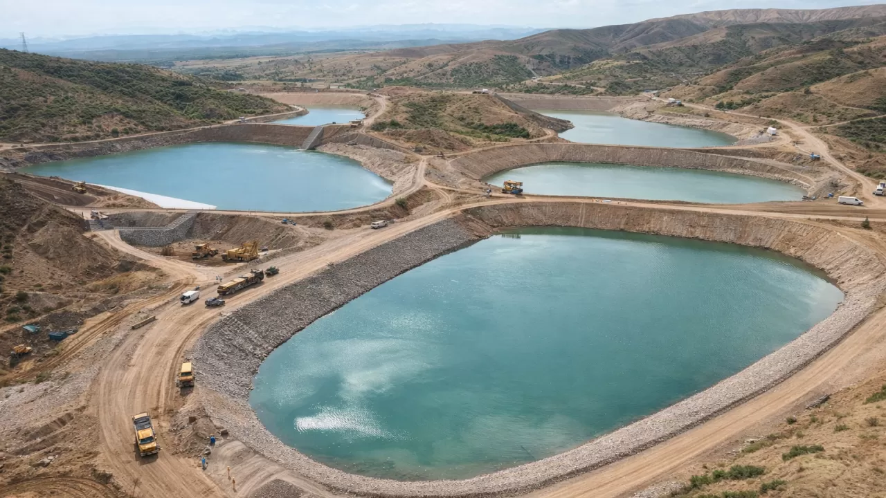Сразу четыре новых водохранилища строят в Туркестанской области