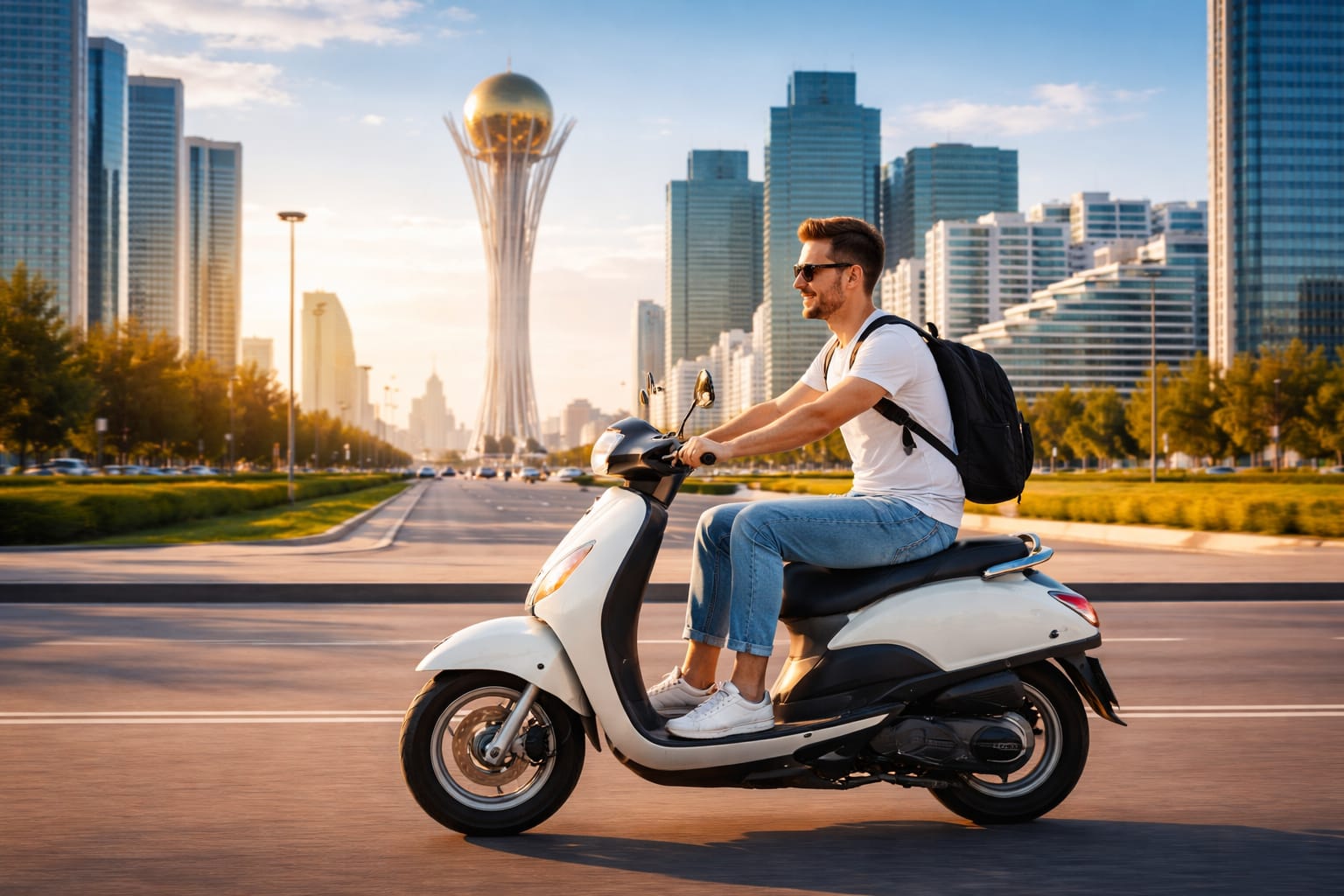 Каждый 5-й мопед Казахстана - в Алматы