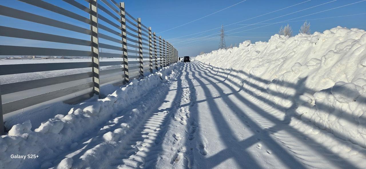 "Астана &ndash; Көкшетау" тасжолында қардан қорғау жүйесі сынақтан өтуде