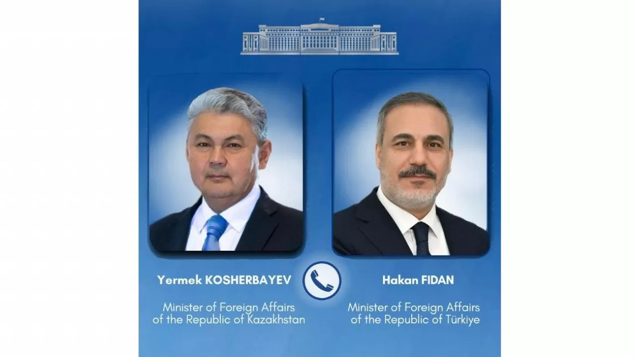 Главы МИД РК и Турции обсудили Ближний Восток и запланировали новую встречу 