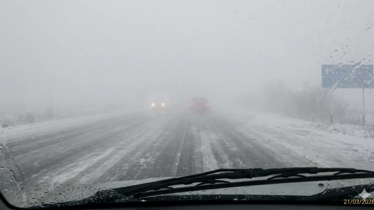 Экстренное предупреждение: Астану накроет аномальный коктейль из тумана и гололеда