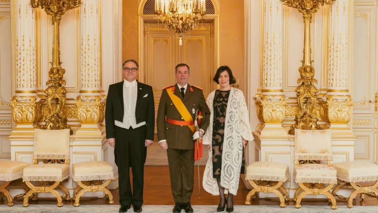 Ambassador of Kazakhstan Presented Credentials to the Grand Duke of Luxembourg