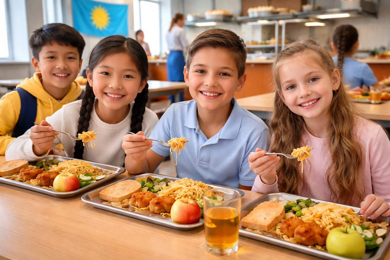 В школах Казахстана уточнили меню питания  