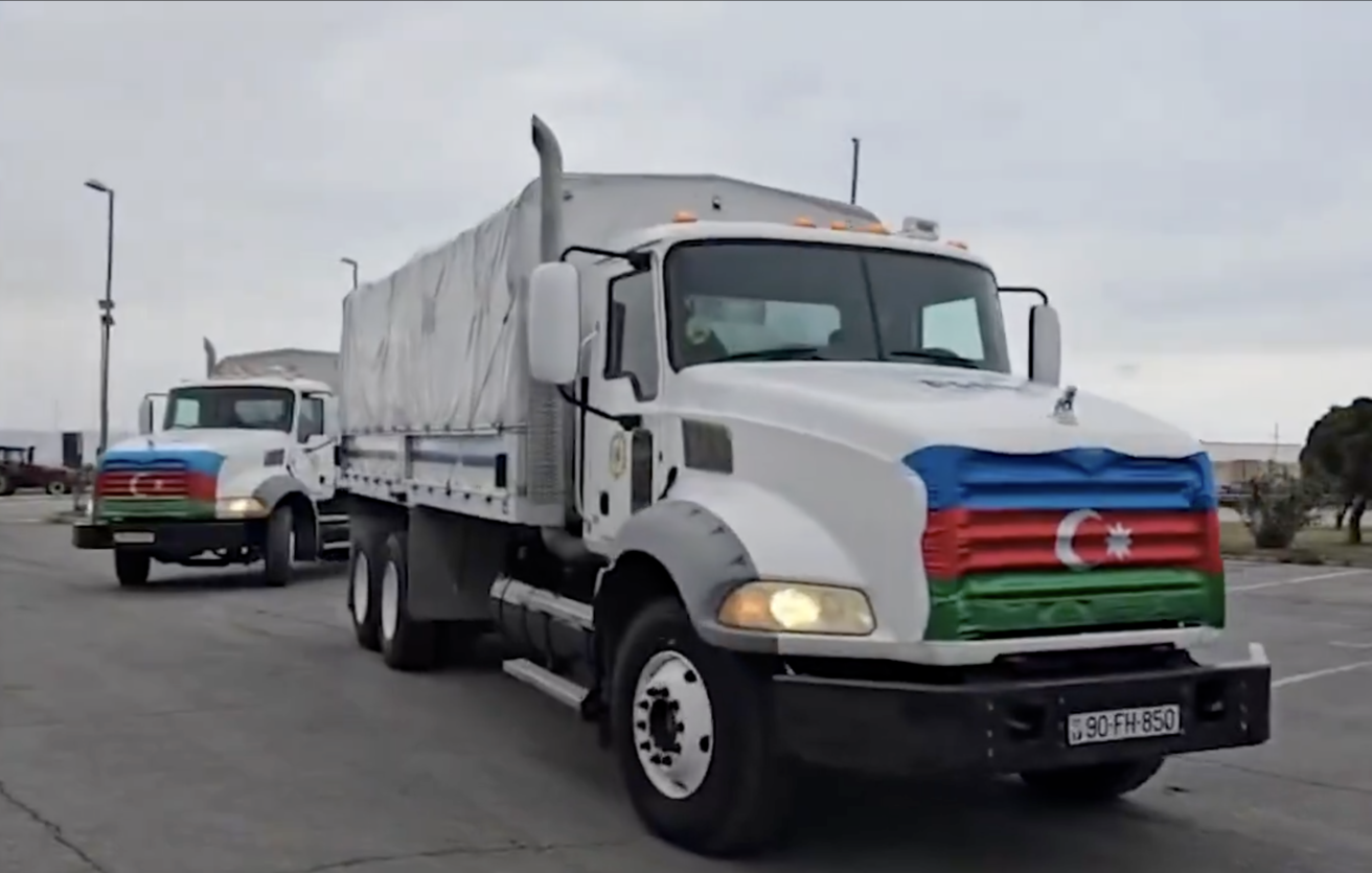 &laquo;Әлиевтің шешімі&raquo;: Әзербайжан Иран халқына гуманитарлық көмек жіберді