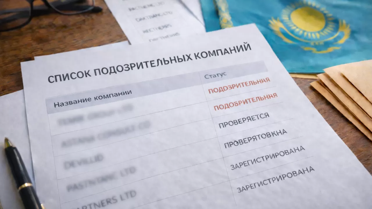 В Казахстане появится реестр подозрительных компаний 