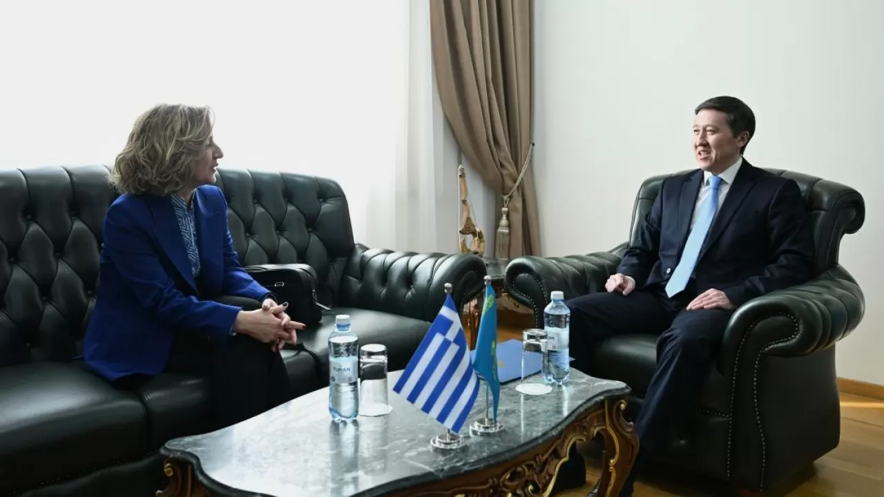 Kazakhstan and Greece Aligned Positions on Key Areas of Cooperation