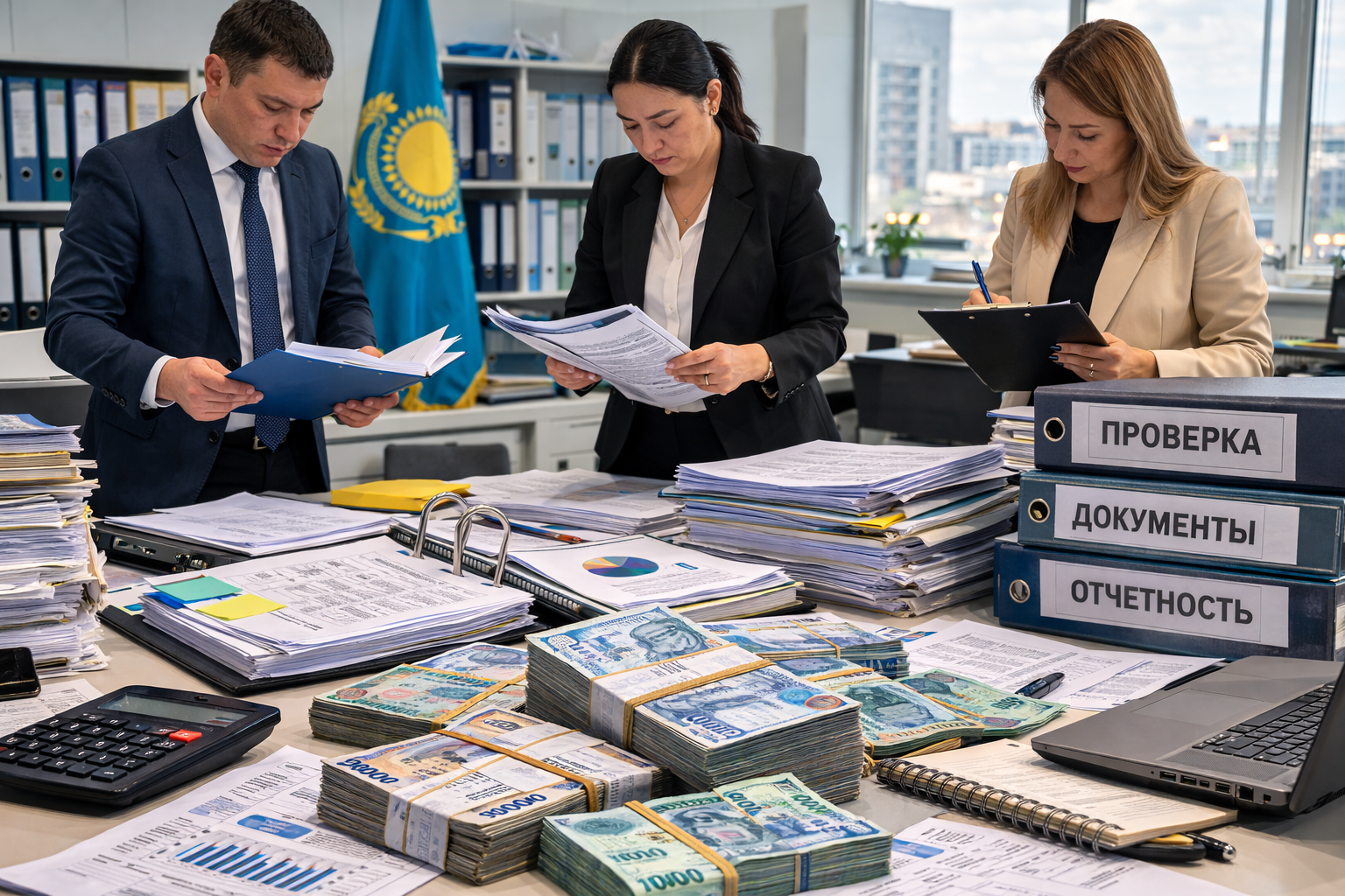 Лишние премии и зарплаты на 100 млн тенге нашли в школах СКО 