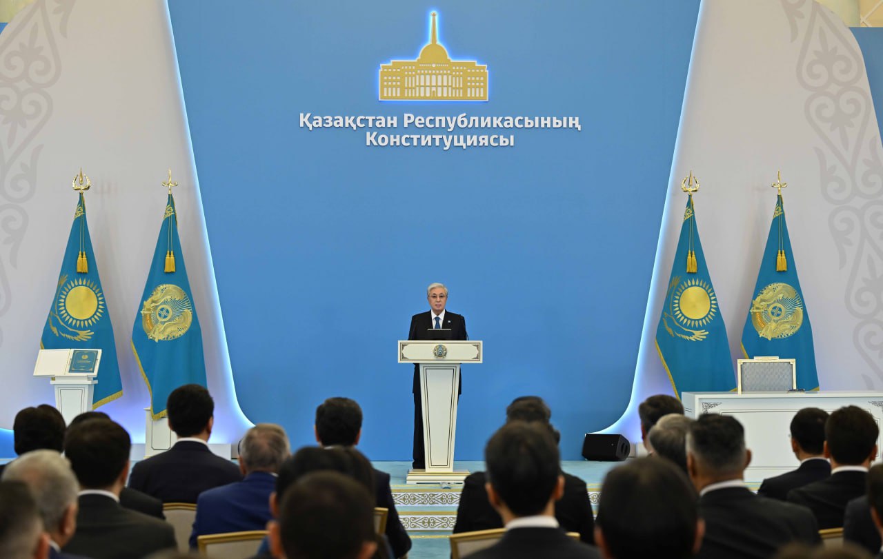 Қасым-Жомарт Тоқаев: жаңа Ата Заң &ndash; мемлекет мүддесінің болаттай берік қалқаны
