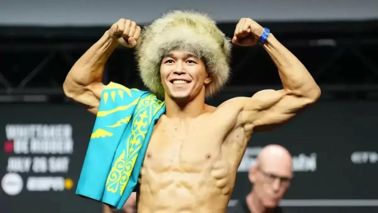 Асу Алмабаев UFC рейтингінде көтерілді