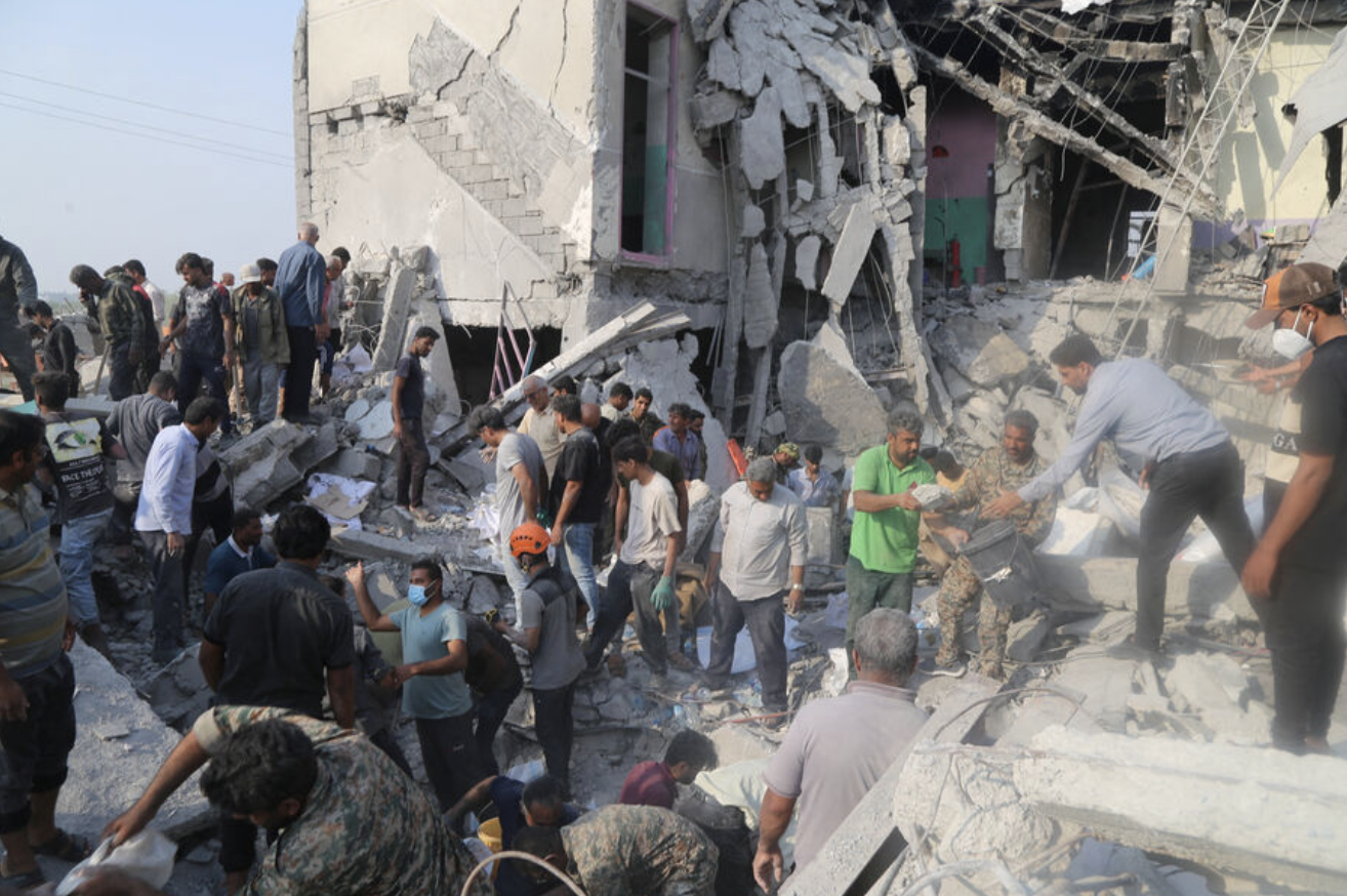 Ұлттық комиссия Иранда қаза тапқан балалардың жақындарына көңіл айтты  