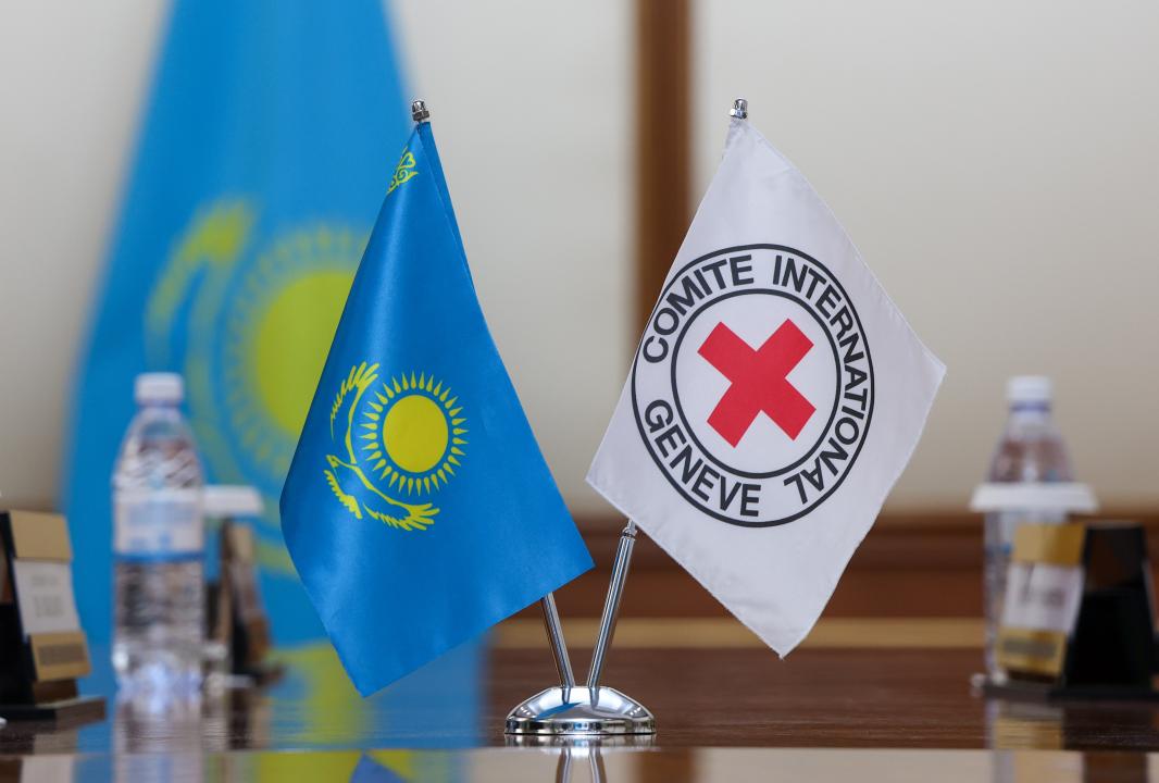 Қорғаныс министрі Халықаралық Қызыл Крест комитетінің президентімен кездесті