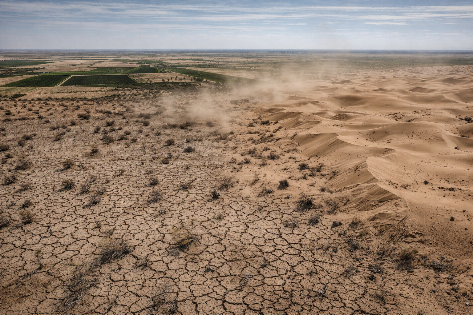 Орталық Азия 100 шақырым жерінен айырылды