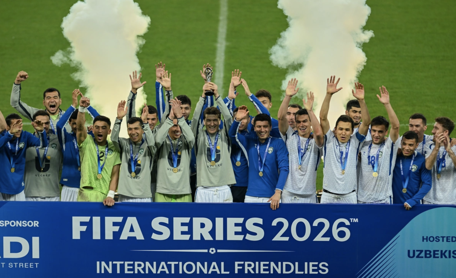 Өзбекстан құрамасы FIFA Series 2026 турнирінің жеңімпазы атанды