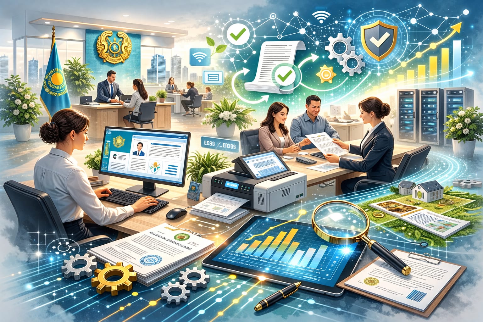 Батыс Қазақстанда мемлекеттік қызмет көрсету процестері жетілдірілуде