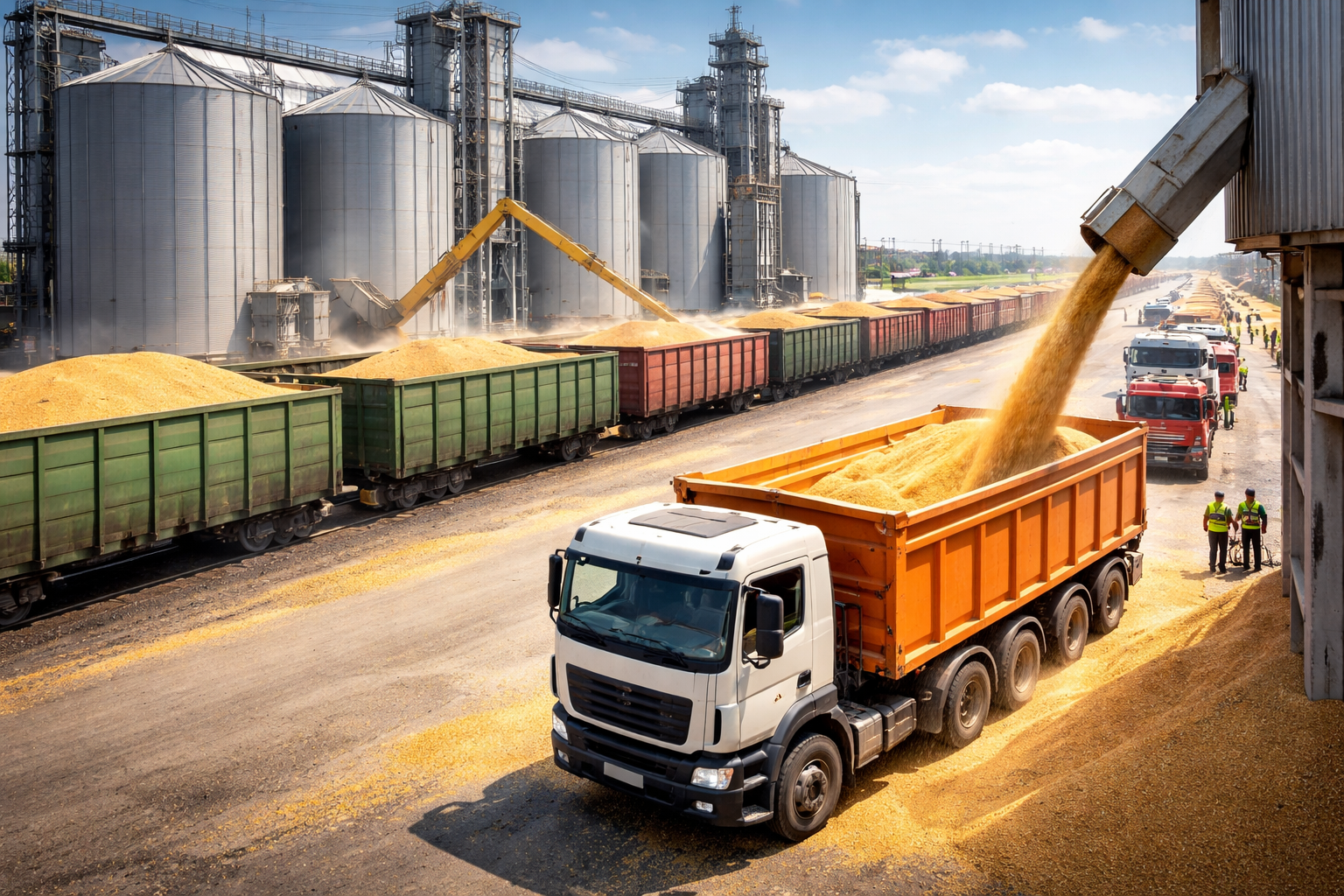 Запрет на ввоз российского зерна вызвал хаос на рынке Казахстана  