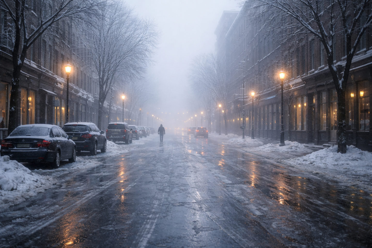 Непогода в Казахстане: синоптики предупреждают о тумане, гололеде и осадках