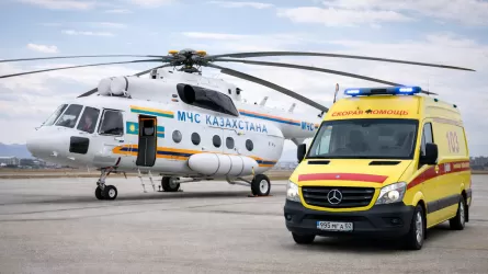 Санавиация спасла пациента в Жезказгане 