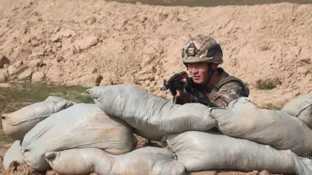 Армия отработала защиту объектов в Туркестанской области  