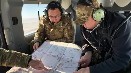 Воздушный мониторинг водохранилищ срочно провели в Актюбинской области 