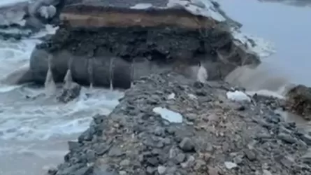  Паводок-2026: в СКО зафиксирован первый перелив на автодороге