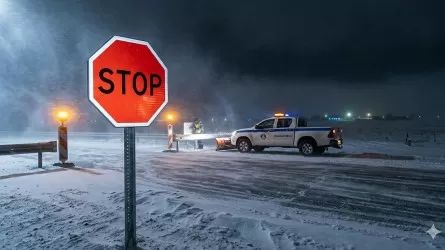 Граница на замке: трассу из Павлодара в сторону России экстренно закрыли 