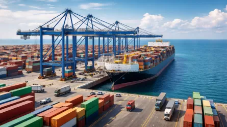 В июле открывается новый контейнерный терминал в порту &laquo;Ерсай&raquo; 