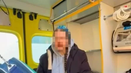 Иностранка получила травму ноги в горах Алматы