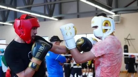 Бокстан 5 елдің ерлер құрамалары Түркістанда оқу-жаттығу жиындарын өткізуде