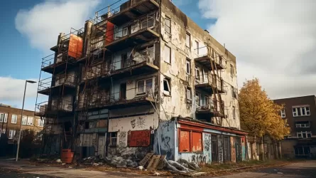 Более 700 аварийных домов нашли только в одном регионе РК 