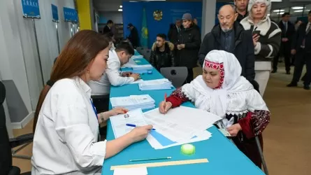 Озвучены предварительные данные по явке на референдуме в Казахстане 