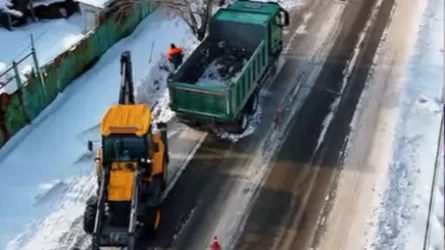 В Петропавловске усилили подготовку к паводкам: вывезено более полумиллиона кубометров снега 