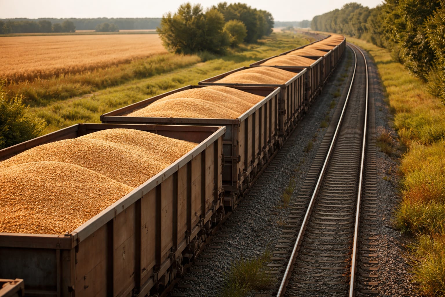 Российская пшеница заполняет рынок Казахстана