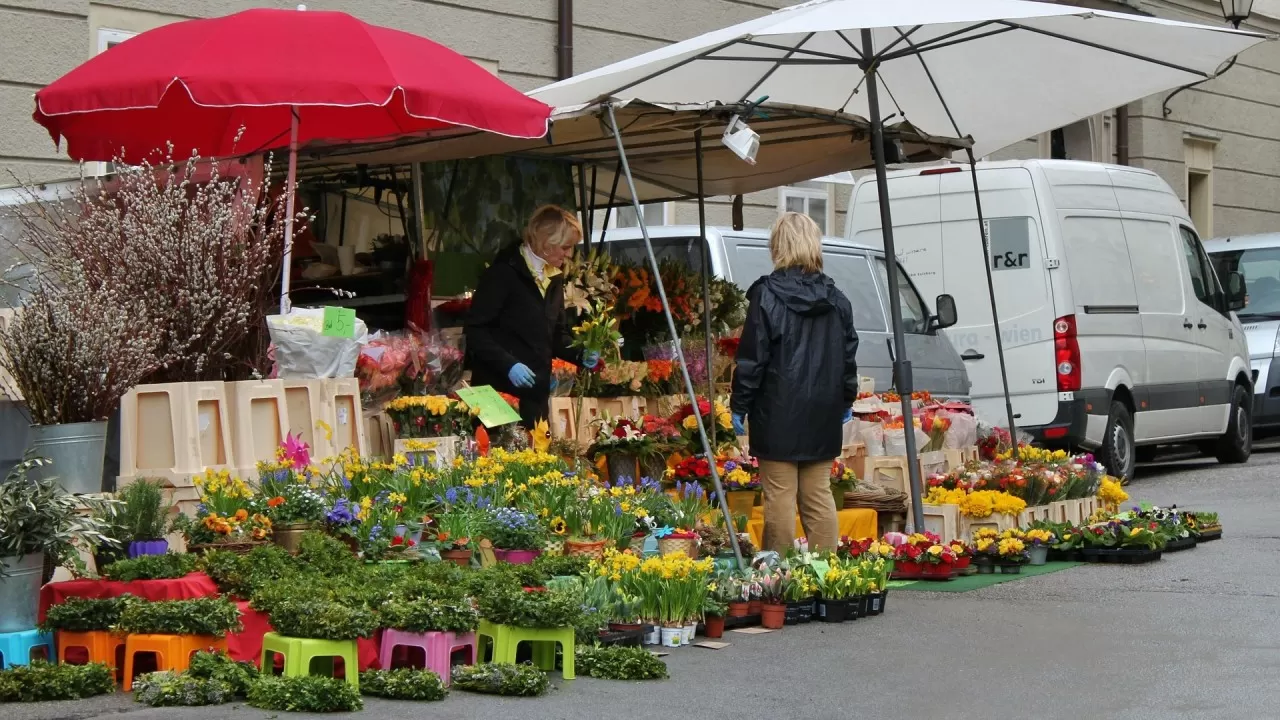 В Алматы открыли тысячи мест для продажи цветов 