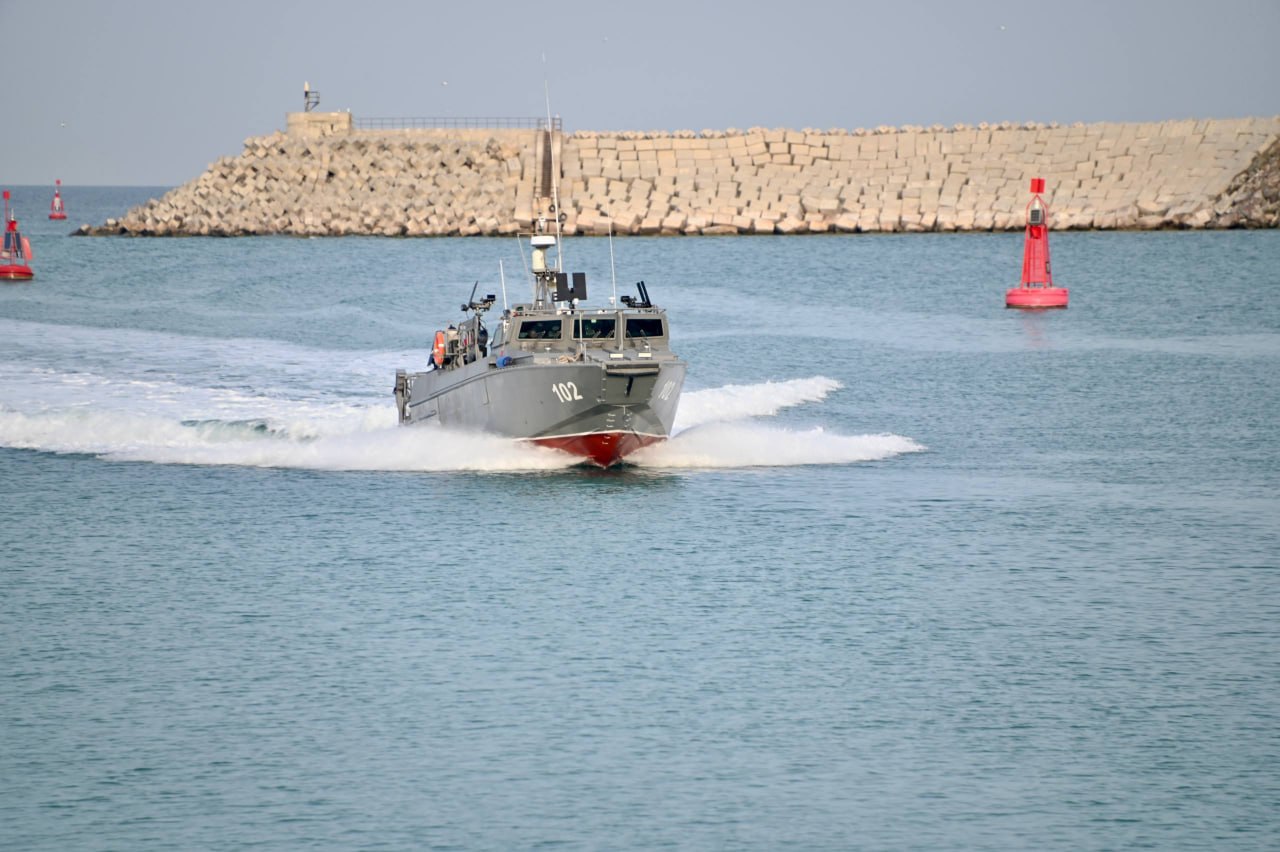 Ақтауда әскери-теңіз күштері кемелерінің жауынгерлік әзірлігі пысықталды