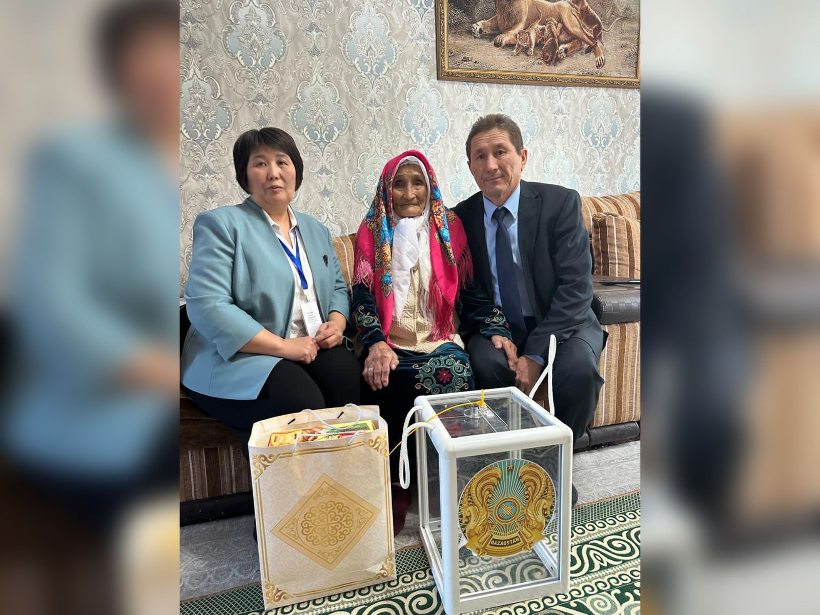 Еліміздің ең қарт тұрғыны 116 жасында референдумда дауыс берді