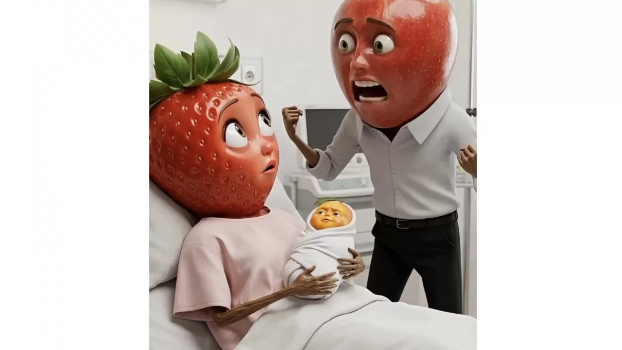 Фрукты-изменщики и овощные скандалы взрывают соцсети: ИИ-слоп затягивает миллионы