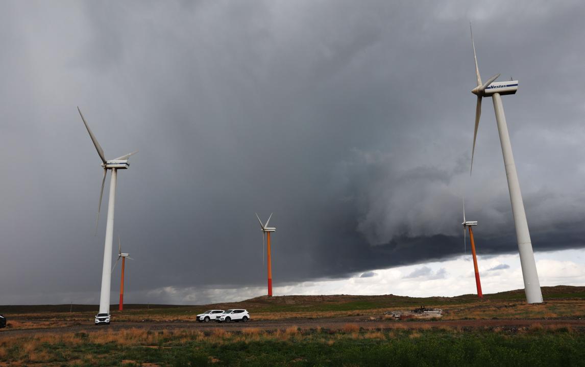 Елімізде ірі жел электр станциясы салынады