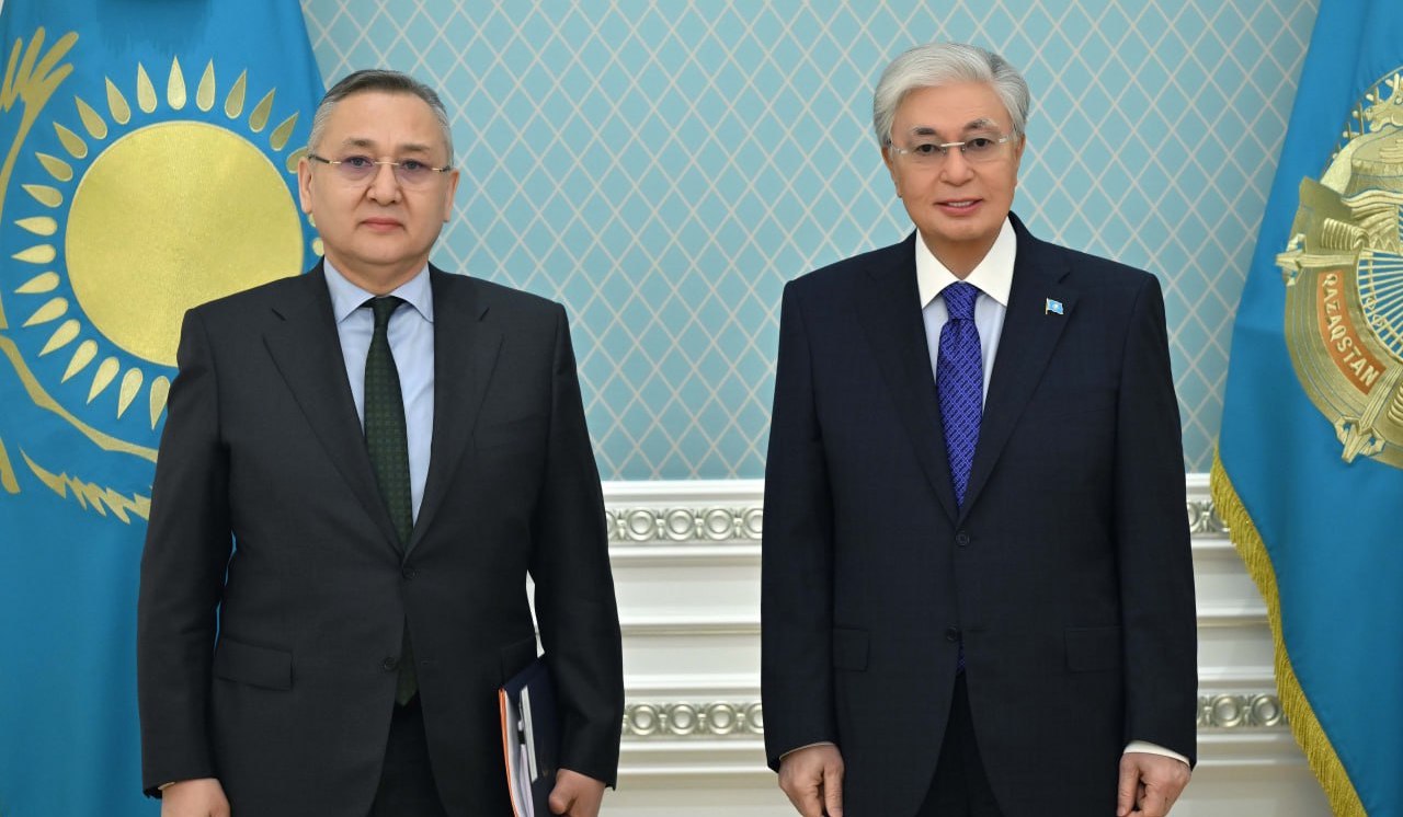 Президент ҰҚШҰ Бас хатшысы Таалатбек Масадыковты қабылдады