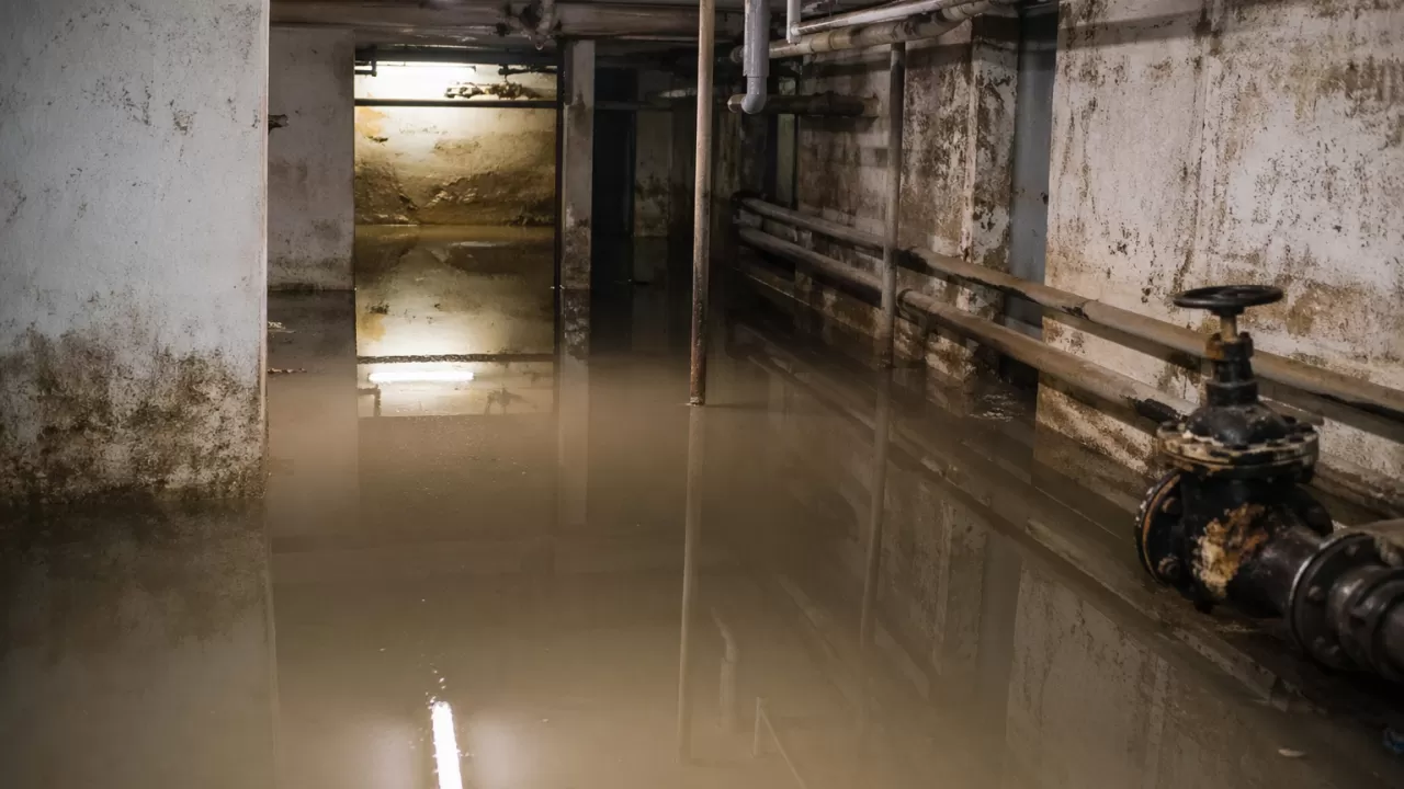 В Туркестанской области грунтовые воды разрушают многоэтажные дома