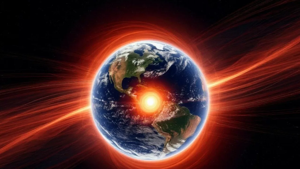 Магнитная буря 22 апреля 2026: двойной крупный выброс протуберанцев произошел на Солнце 