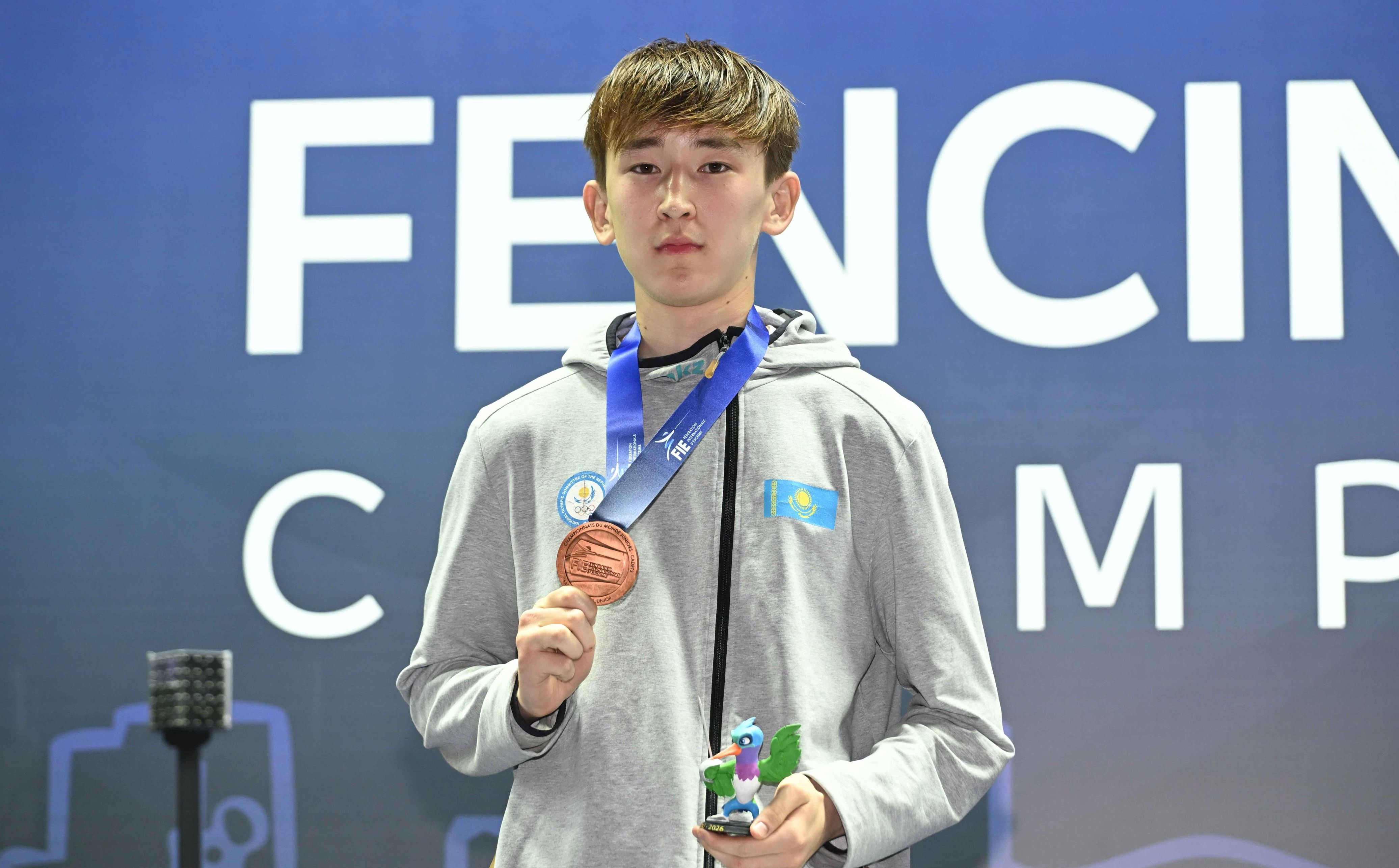 Семсерлесуден әлем чемпионатында Нұрмұхаммед Жайлыбай тарихи қола жүлдеге ие болды 