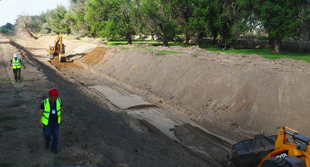 Шу ауданында 242 каналды реконструкциялау және бетондау жұмыстары басталды