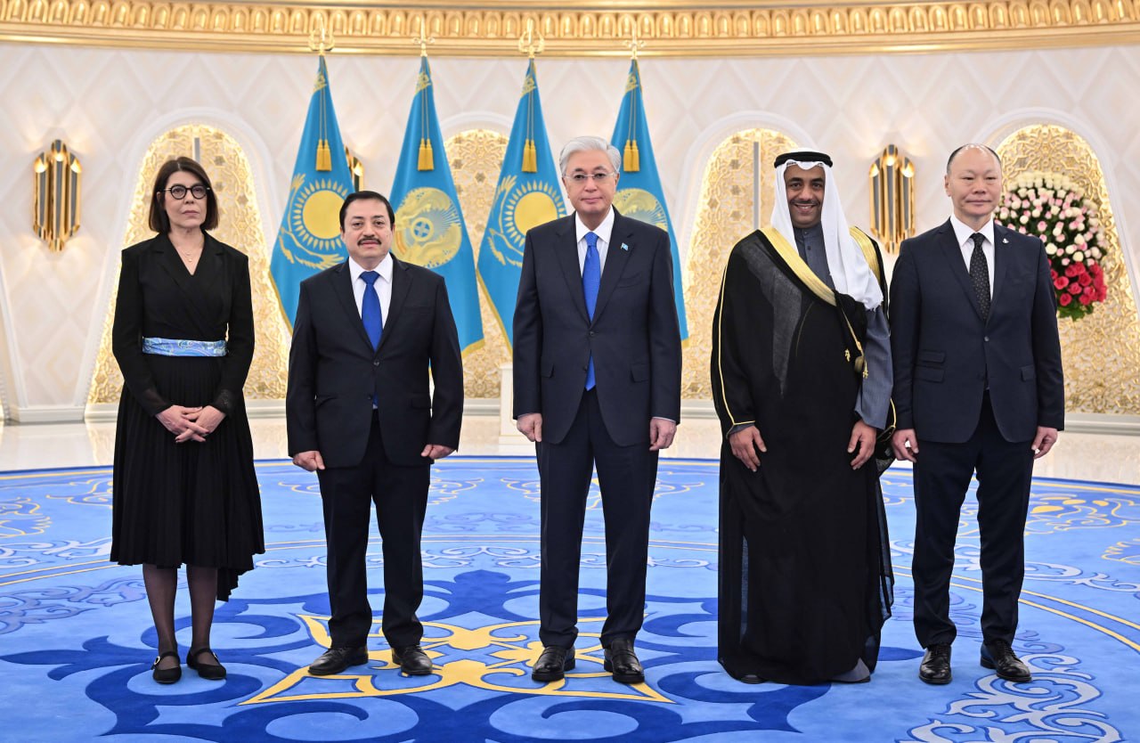 Послы четырех стран вручили верительные грамоты президенту Казахстана 