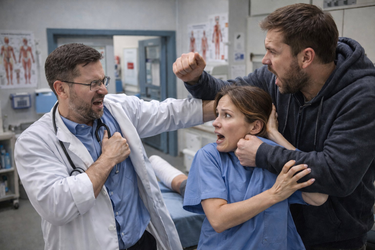 Новое жесткое нападение на медиков произошло в Павлодарской области 