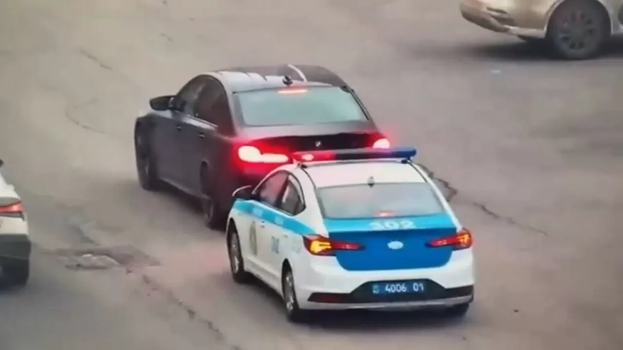 Астанада жол ережесін 61 рет бұзған жүргізуші қамауға алынды