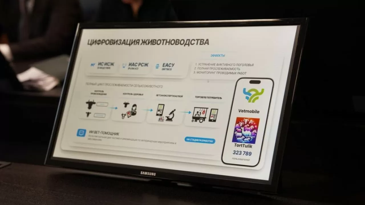 Айдарбек Сапаров назвал проблемы цифровизации АПК  