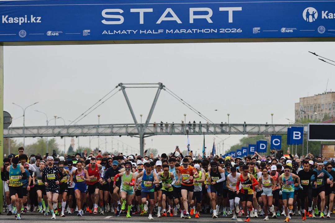 Алматыдағы марафон рекорд жаңартты