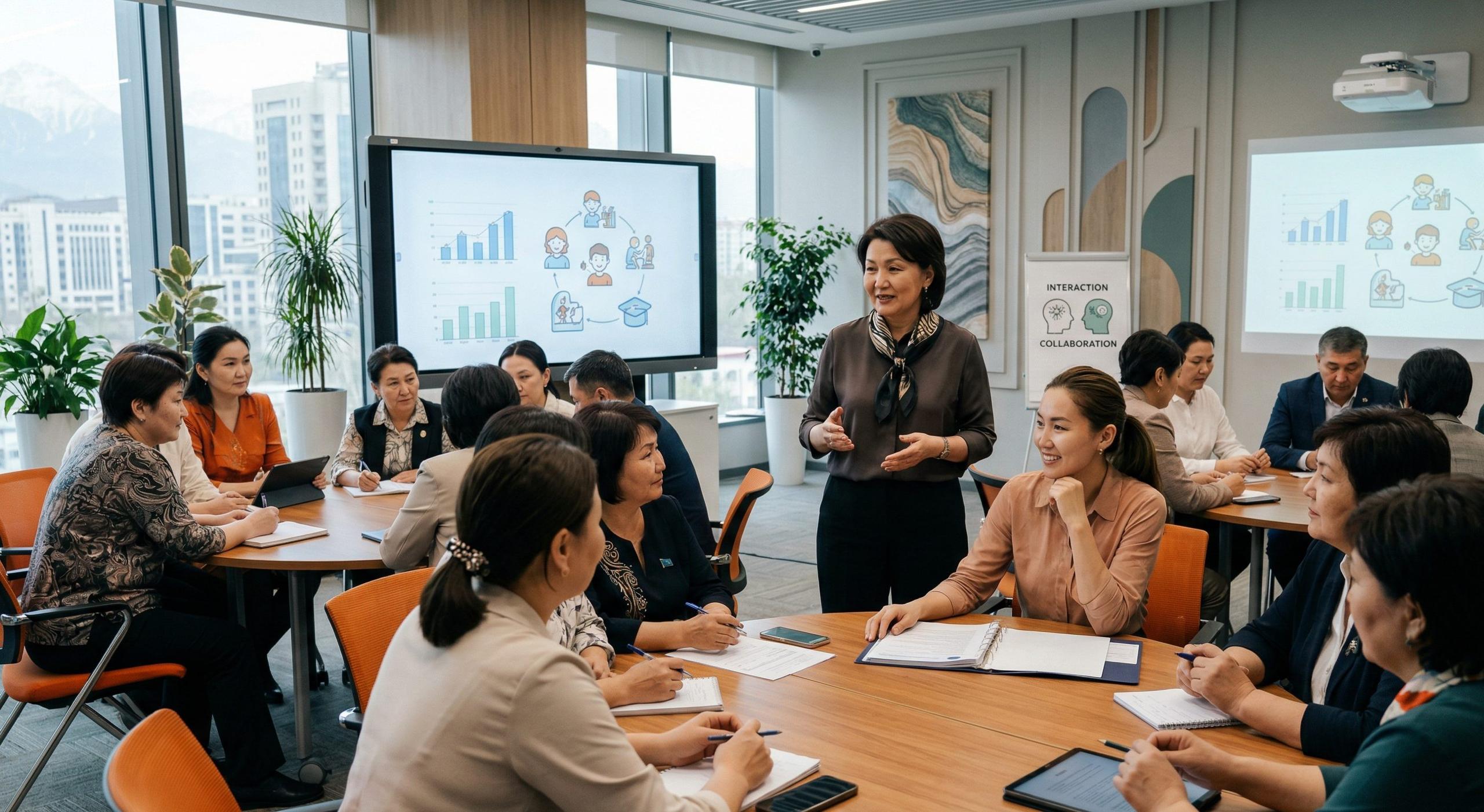 &laquo;Баршаңызды құттықтаймын!&raquo;: Министр мұғалімдерден сүйінші сұрады