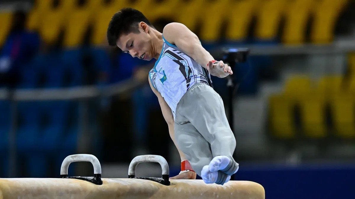 Қазақстандық гимнасттар Хорватиядағы Әлем кубогы кезеңінде екі медаль жеңіп алды