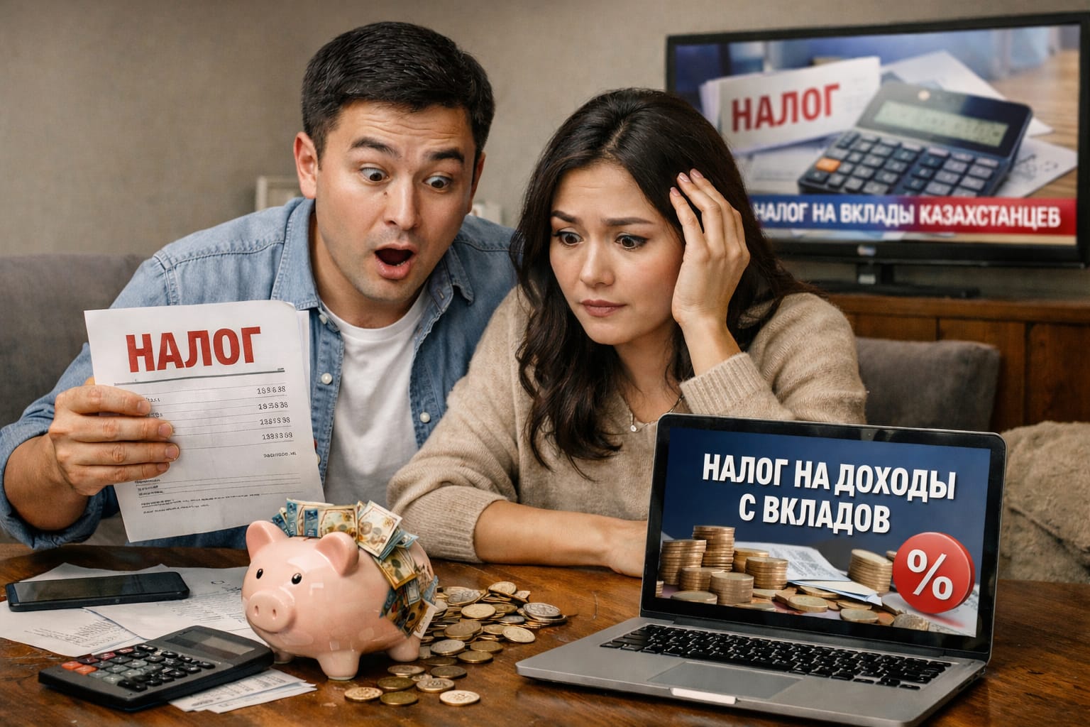 Казахстанцам выставили счета за наличные